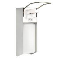 Локтевой дозатор ПРОЧНЫЙ для мыла и дез.раствором - 1000 мл. 30,5х22,5х9,5 см.