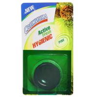 Таблетка для сливного бачка СВЕЖИНКА 1шт ХВОЯ (1/14)