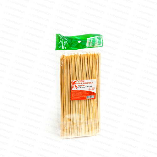 Палочки для шашлыка, 15 см бамбук (1/100/100)