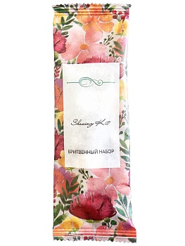 Акварели Бритвенный набор флоупак, крем в тюбике 5гр. (1/250)