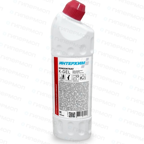 Концентрат K-gel, Гель-Концентрат кислотного средства очистки 0,75 л. (1/20)