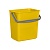 Ведро 6 л прямоугольное, цвет желтый