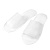 Тапочки одноразовые SMZ EVA Classic 2,5мм с открытым мысом,белые