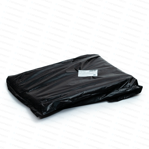 Мусорные мешки в ПЛАСТАХ 180л., ЧЕРНЫЕ, 88х100 см., 40 мкм. (1/25/16) !УПАКОВКИ!