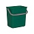 Ведро 6 л прямоугольное, цвет зеленый