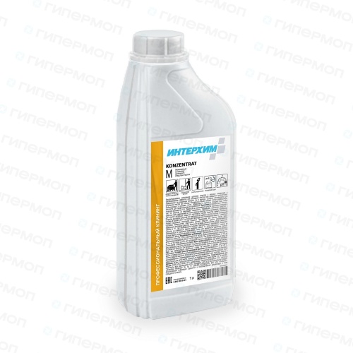 Низкопенный концентрат щелочного средства очистки, Концентрат M, 1л. (1/10)