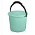 Ведро 12 л  ВОЛНА (светло-мятный)