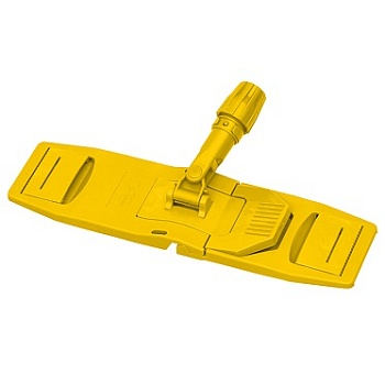 Универсальный держатель мопа (флаундер) Premium 40см, желтый Европа
