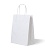 Пакет бумажный белый крафт с крученой ручкой 240*140*280 (1/250)