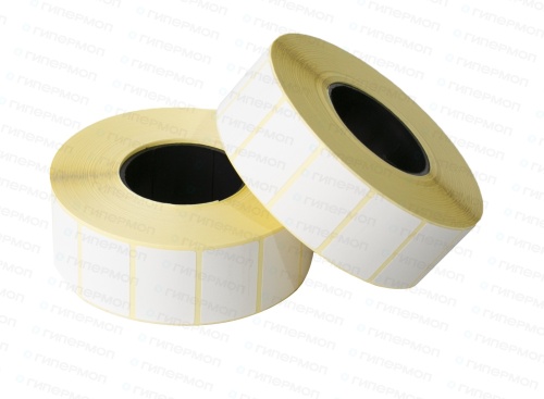 Термоэтикетки 29х20 (1800шт./рул., 7 рул. в спайке, 63 рул. в коробке)