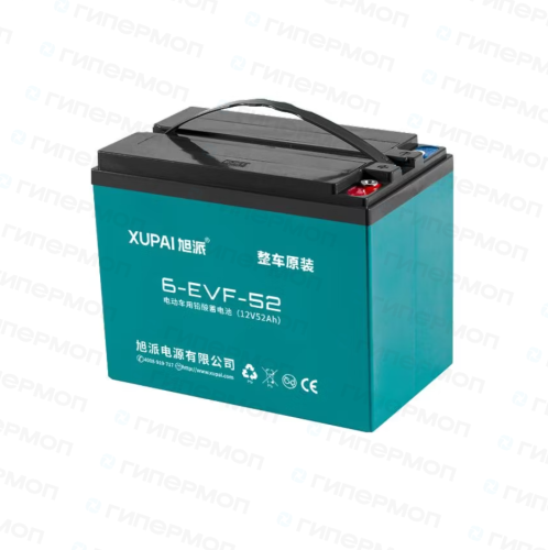 Тяговые гелевые аккумуляторы XUPAI 60V, 52Ah (1 шт.)