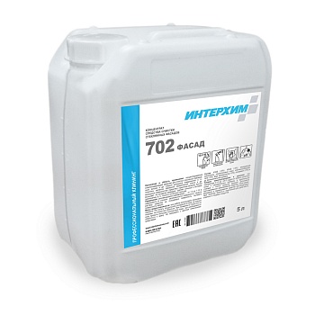 Концентрат средства очистки стеклянных фасадов № 702 ФАСАД, 5л. (1/2)