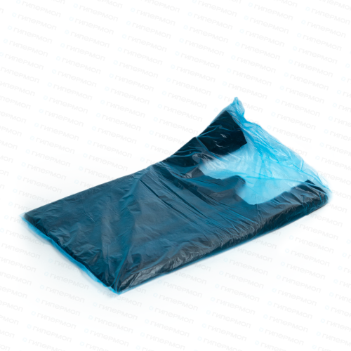 Пакет майка черный стандарт, вторичное сырье, 29х52,5 см., 23 мкм (1/100/25) 