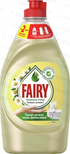 Средство для мытья посуды FAIRY Нежные руки Ромашка и витамин Е 0.9 л