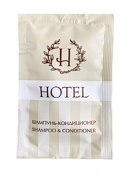 Hotel Шампунь-кондиционер в саше 10 мл. (1/500)