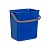 Ведро 6 л прямоугольное, цвет синий 