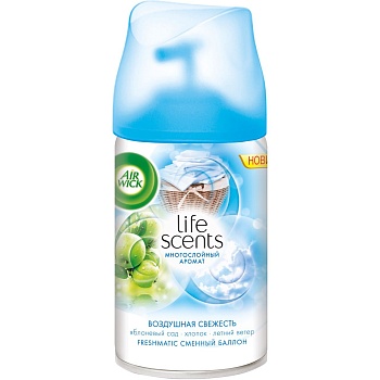 Освежитель AIR WICK Сменный баллон Райский Десерт 250 мл(1/6)