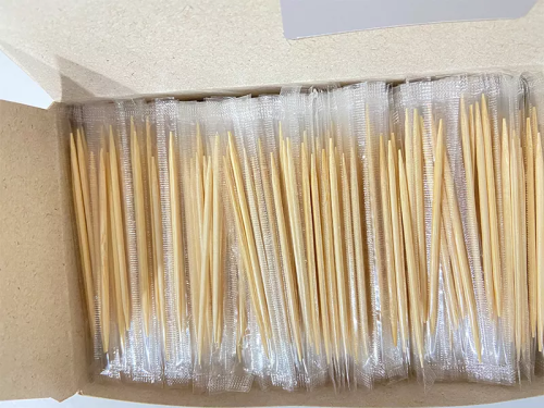 Зубочистки в индивидуальной упаковке пп (1уп. 1000шт.)