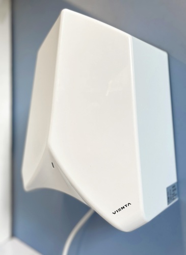 Электросушитель для рук, мощный, VIENTA , белый, 1,1 кВт 28х33х19